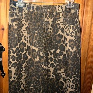 Leopard Print Pants Jeans NEW Animal Print